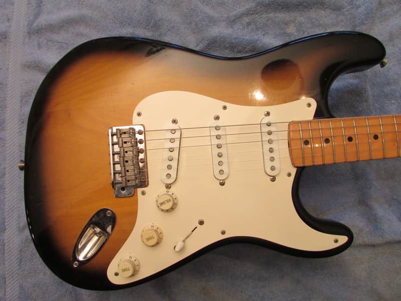 Fender 57 Stratocaster Vintage Reissue Series - Tobacco Sunburst image 1