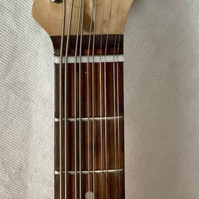 Electric 10 string cittern / mandocello guitar conversion image 2