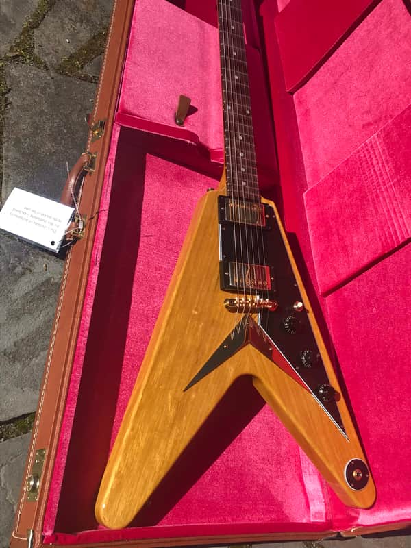 2021 Gibson 1958 Korina Flying V image 1