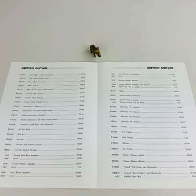 Gretsch Guitars Retail Price List – November 1963 image 3