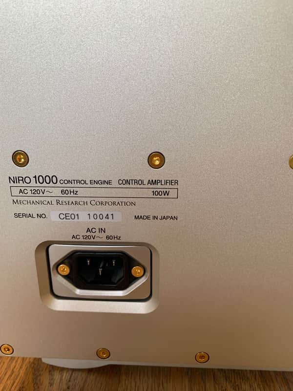 MRC NIRO 1000 Control Engine Reference preamp | Reverb