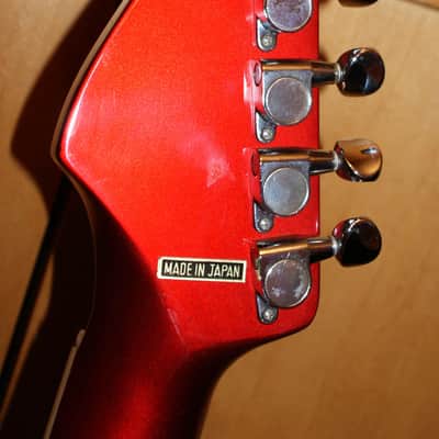 Fender Santa Rosa 1989 Red Electric/Acoustic image 7