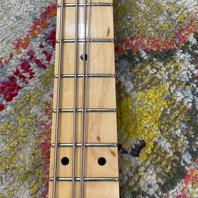 1989 Peavey Fury 4-String Bass - Made in USA P-Bass Style in Artic White with Hardshell Case image 7