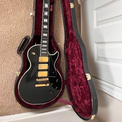 1990 Gibson Les Paul Custom Ebony image 2