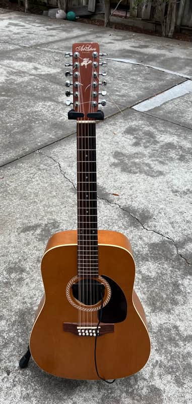 Art & Lutherie 12-String Acoustic-Electric Wild Cherry image 1