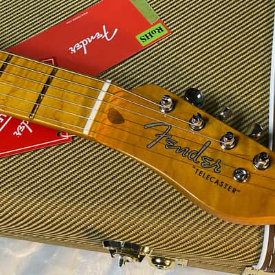 NEW! Fender Limited Edition American Vintage II 1951 Telecaster - Flame Maple Neck / Fingerboard, Black - 7.1lbs - Authorized Dealer - G06572 image 8
