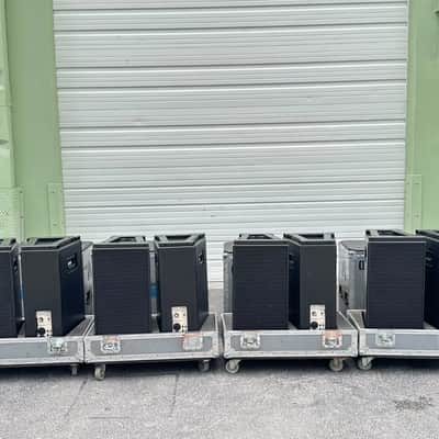 (2) EAW KF300iX 3-Way 12" Professional PA Speakers W/ Road Case #129 (THS) image 12