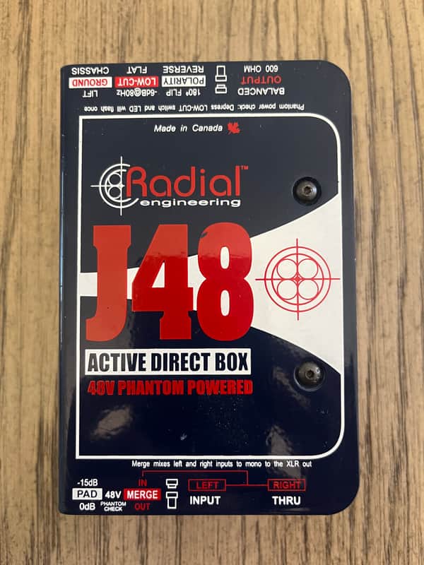 Radial J48 Active Direct Box image 1