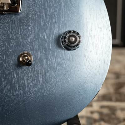 PRS SE CE 24 Solid Body Electric Guitar - Ice Blue Metallic with Gig Bag image 11