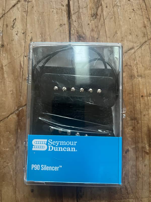 Seymour Duncan Vintage P90 Silencer Soapbar Pickup Set 2023 - Present - Black Cover image 1