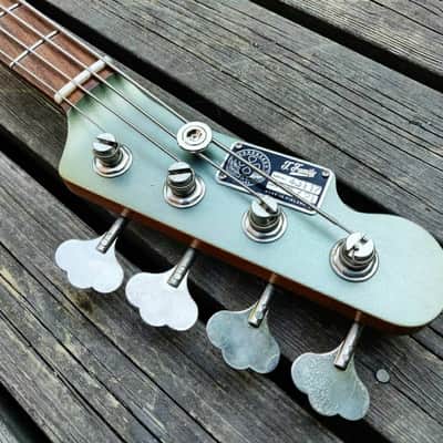 Vuorensaku Guitars T.Family Ian Allison Signature 2021 Aged Ice Blue Metallic image 4