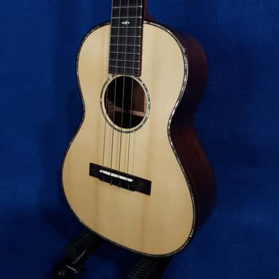 Mims Ukes:  Martin Tenor Custom Shop All Solid Italian Alpine Spruce / Rosewood Ukulele w/ Case image 17