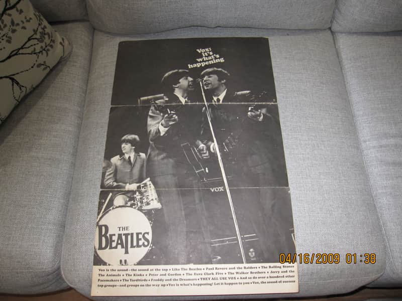 vox catalog 1966 black & white image 1
