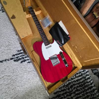 Fender American Vintage II '63 Telecaster 2022 - Present - Crimson Red Transparent image 13