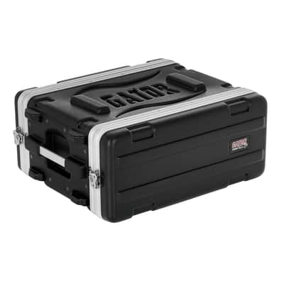 Gator Cases GR-4S Shallow Standard Molded PE 4U Audio Rack Case image 3