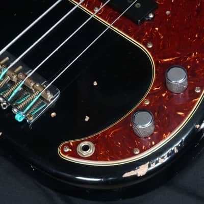 FENDER CUSTOM SHOP 2023 Limited Edition 1962 Precision Bass Relic -2023- Aged Black [CZ576082] (04/15) image 5
