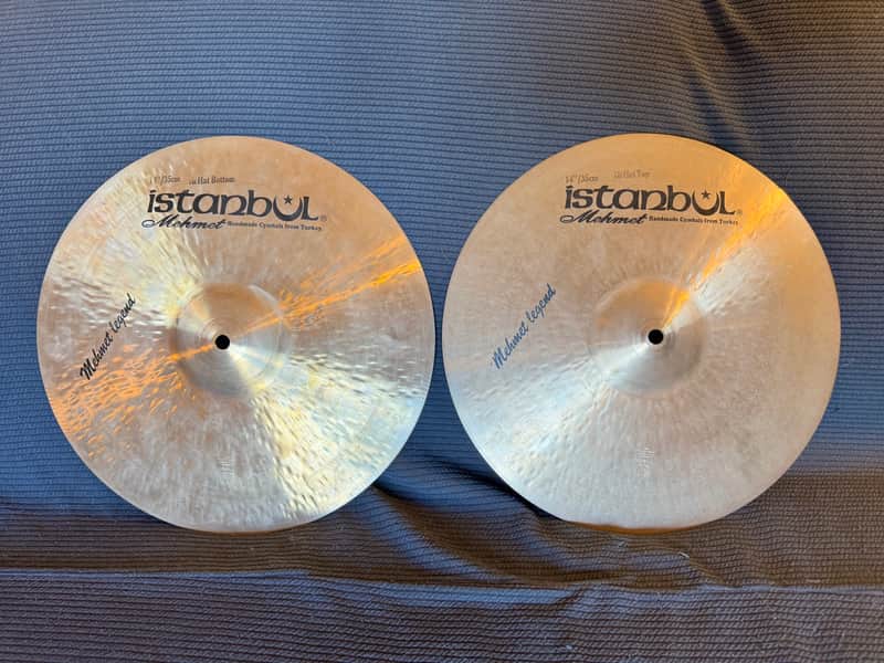 Istanbul Mehmet 14" Legend Hi-Hat Cymbals (Pair) 2010s - Traditional image 1