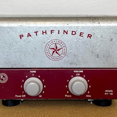 Newcomb Pathfinder PF10 Vintage Harmonica Tube PA Head Amplifier image 1