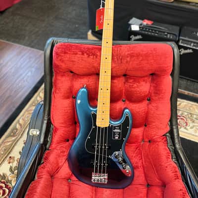 Fender American Pro II Jazz Bass  2021 Black Knight image 1