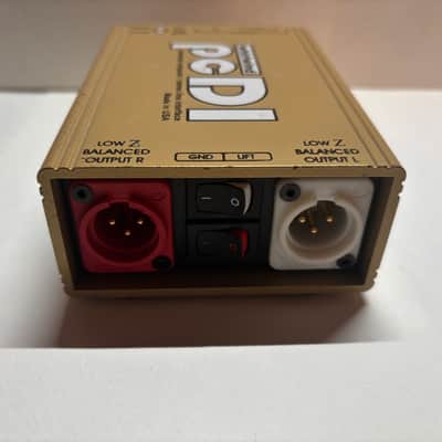 Whirlwind pcDI Stereo Direct Box for Multimedia Presentations 2010s - Gold image 4