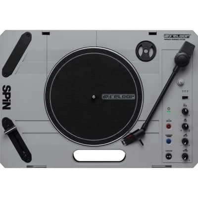 Reloop SPiN Portable Turntable System with Scratch Vinyl image 2
