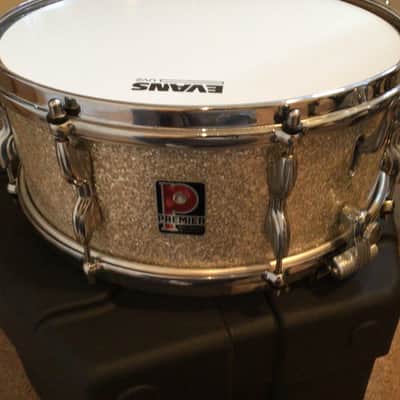 Premier 5.5x14 super ace 60s - Silver sparkle image 1
