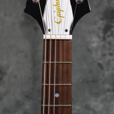 Epiphone Inspired by Gibson Custom Jimi Hendrix Love Drops Flying V Ebony w/ FREE Same Day Shipping Bild 2