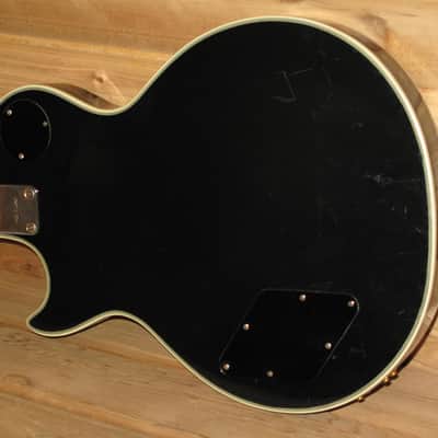 Vintage 1970s Lawsuit Black Beauty Single Cut - Made in Japan - Original Maxon Pickups Mann (Ibanez) image 8