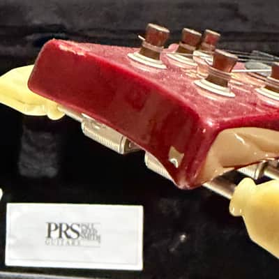 PRS McCarty Korina with Humbuckers 2008 - 2009 - Vintage Cherry image 5