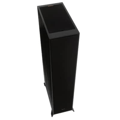 Klipsch 2 Pack R-625FA Dolby Atmos Floor standing Speaker - Bundle With R-41M Bookshelf Home Speakers, R-52C Center Channel Home Speaker, Klipsch R-12SWi 12-in Wireless Subwoofer, BlackPolymer Veneer image 6