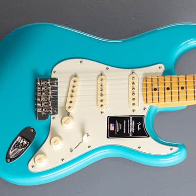 Fender American Professional II Stratocaster – Miami Blue w/Maple image 1