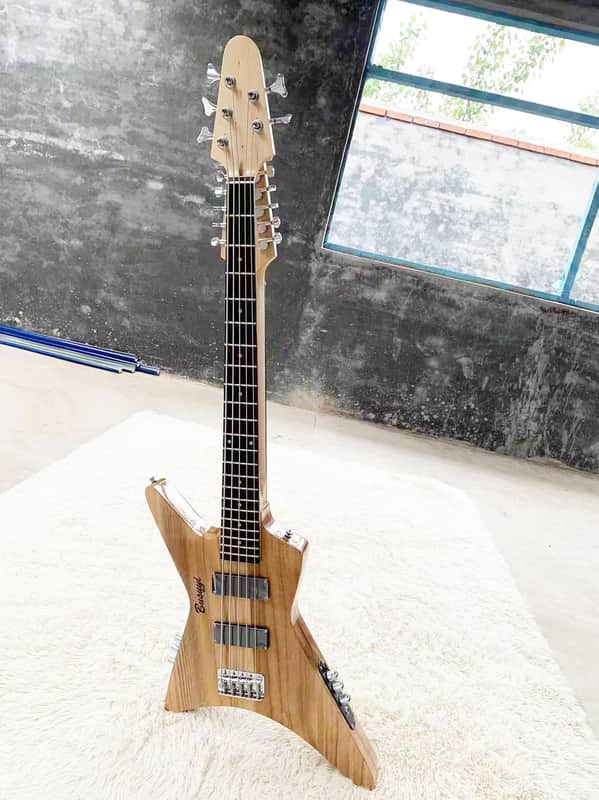 5 String Bass /12 String Electric Busuyi Double Neck Guitar 2023 image 1