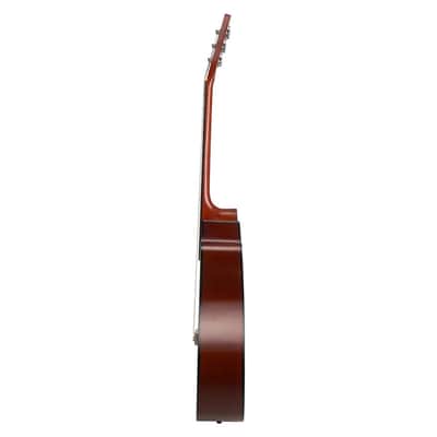 41 in Cutway Acoustic Guitar Natural Beginner Bundle with Gig Bag for Adult Solo image 2