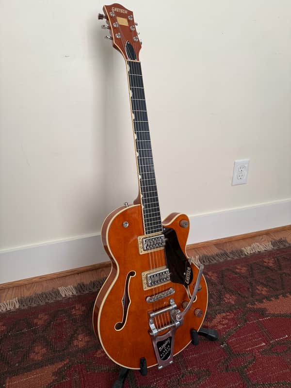 Gretsch G6659T Players Edition Broadkaster Jr. 2020 - Present - Round-Up Orange image 1