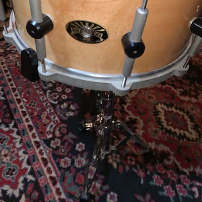 Bison Drum Company 14" Maple Snare – Natural Finish – Rare USA Boutique Snare w/ Bison Cast Hoops image 3