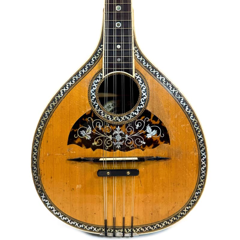 Flat-Back Mandolin Model Luxe Bruno Klemm 1890's / 1900's image 1