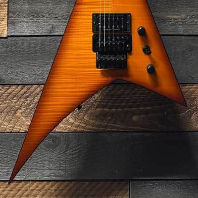 Jackson Custom Shop Randy Rhoads RR1 LTD Flame Top FRT Amber Lager Burst RR3914 image 3