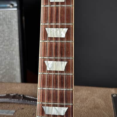 2017 Gibson Les Paul Standard Heavy Aged Gold over Green PSL image 10