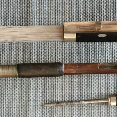 Very good Vintage German or Czech 4/4 Violin Bow, 62g image 3