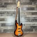 Squier Deluxe Jazz Bass Active V - 3 Color Sunburst