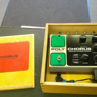Electro-Harmonix Stereo Poly Chorus Reissue 1999 - 2010 - Black / Silver / Green image 5