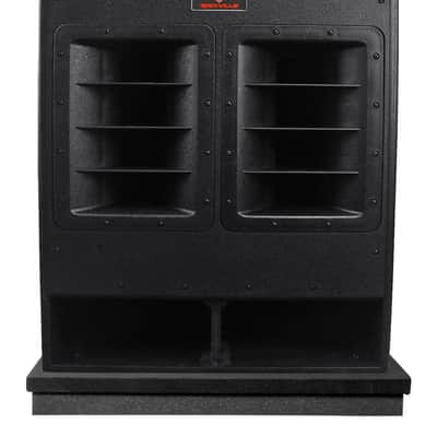 Rockville RBG18FA 18" 3000 Watt Powered Subwoofer Folded Horn PA/DJ Sub + Riser image 1