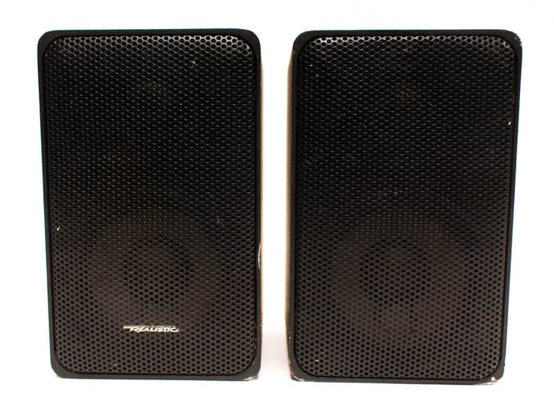 Radio Shack Realistic Minimus 7 Bookshelf Speakers 40w Pair