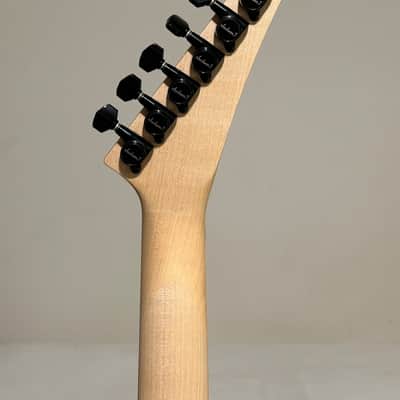 Jackson Custom Shop Soloist HS  Aztec Gold Matching Reverse Headstock Painted Logo (light, unplayed & rare find) image 7
