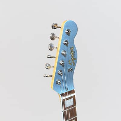 Fender Squier Paranormal Offset Telecaster SJ LE Electric Guitar - Ice Blue Metallic image 6