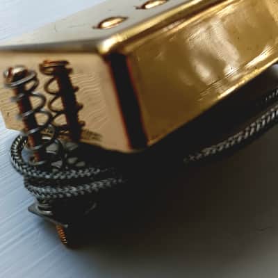 Gibson Burstbucker Pro Gold Finish - Bridge Humbucker PAF Style #2 AL 5 Alnico 5 (Early 2000s) Clean - Wound by PS image 12