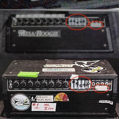 Mesa Boogie Mark IIC++ Factory Long Head owned by Jeff Watson image 11
