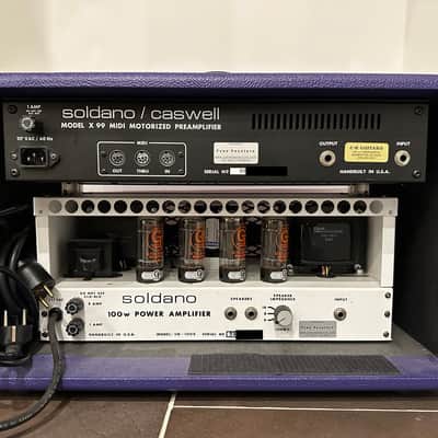 Soldano-Caswell X99 preamp + Soldano SM100-R power amp image 2