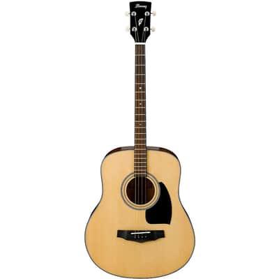 Ibanez PFT2 Tenor Guitar 4-String Mini-Dread - Natural High Gloss image 1