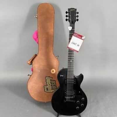 2000 Gibson Les Paul GOTHIC Studio Black in Browncase image 23